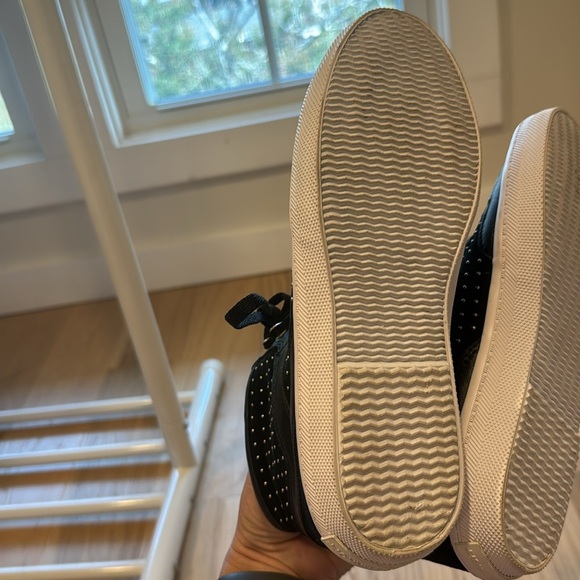 Rebecca minkoff leather studded high sneakers, size 7 - Picture 4 of 6